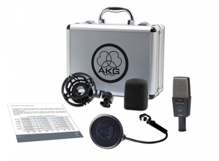 AKG C414 XLS Multi-pattern condenser microphone 